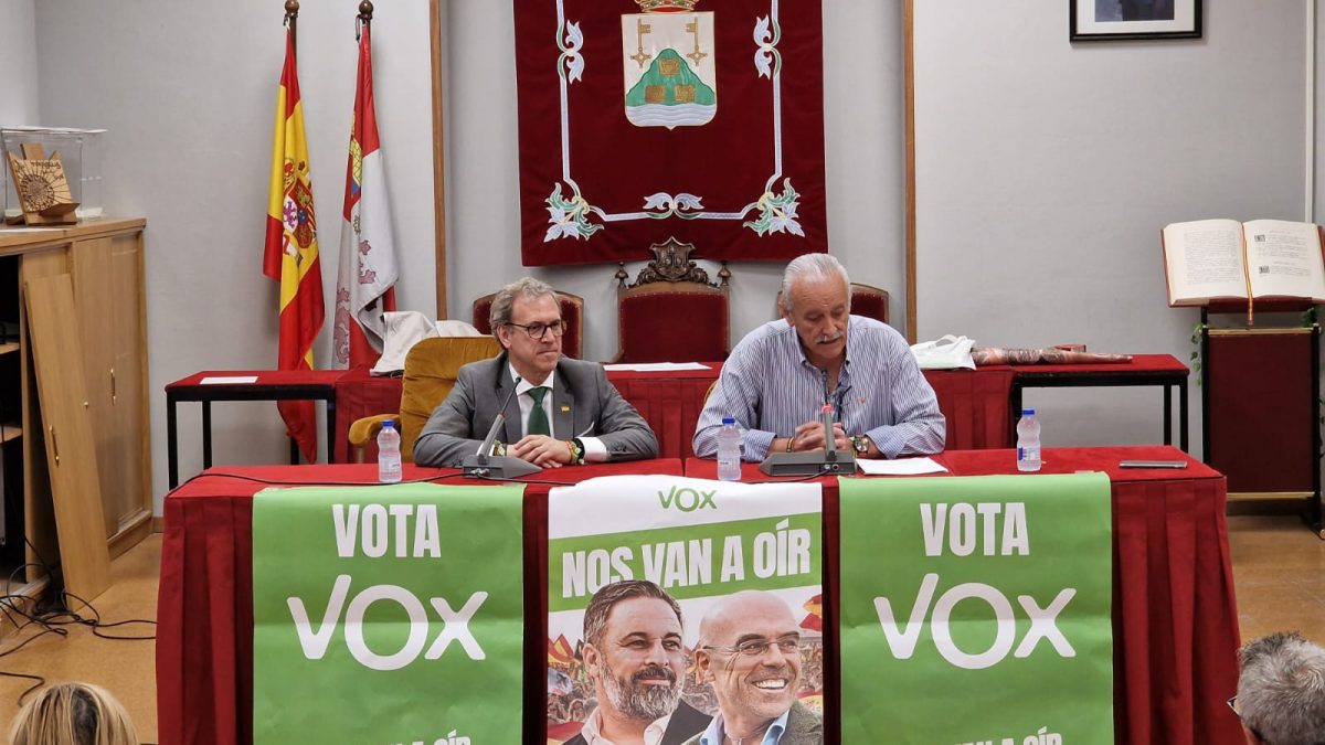 VOX Valladolid elige Tordesillas para el cierre de campaña de las elecciones Europeas